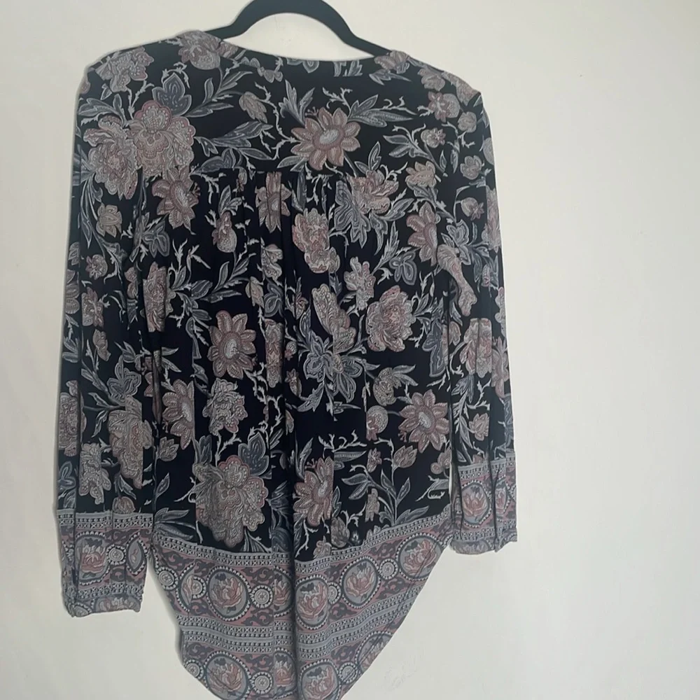 Lucky Brand floral XS top - Picture 2 of 5